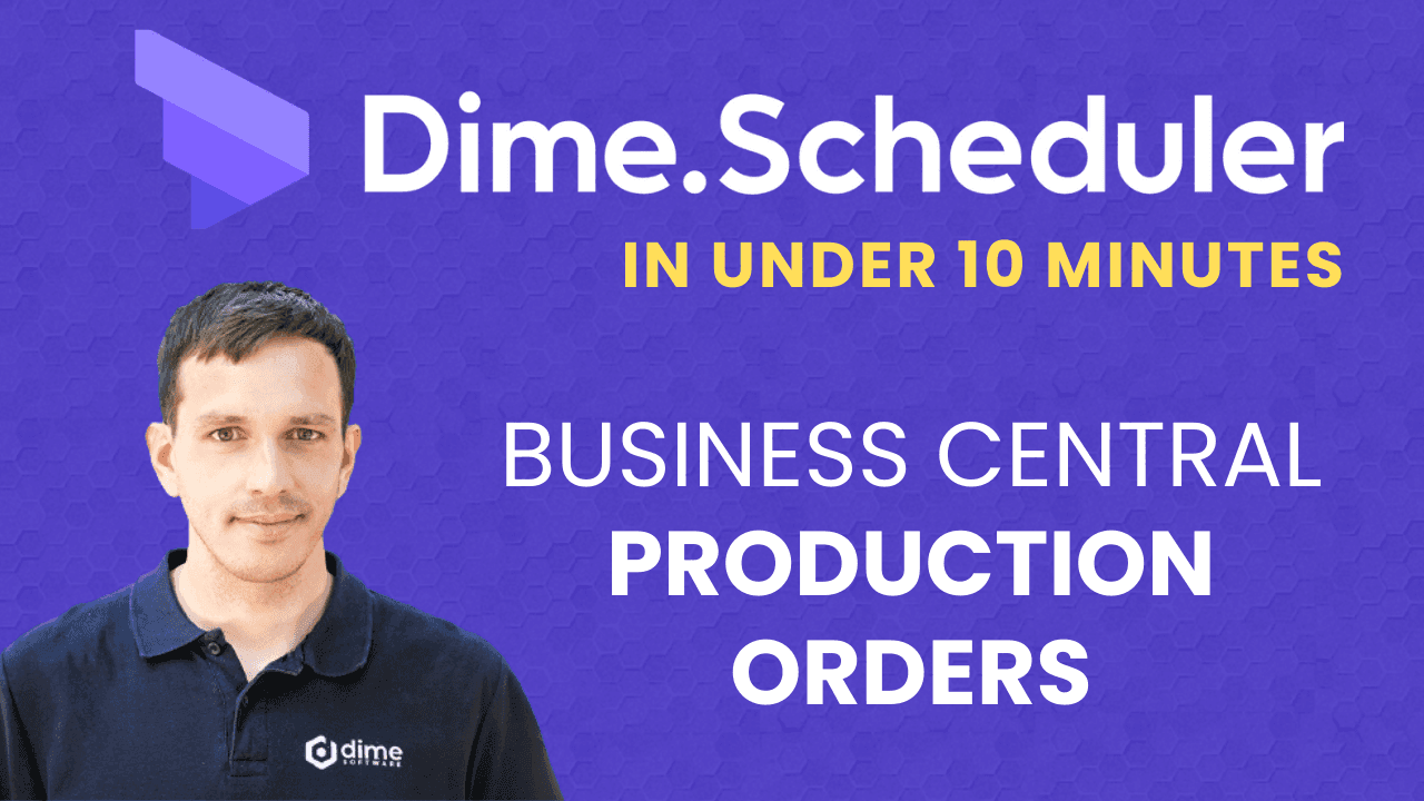 Thumbnail for Production orders (BC) video