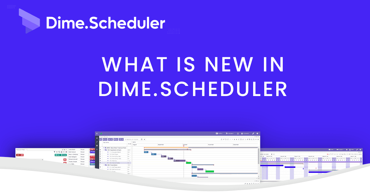 What's new in Dime.Scheduler: May 2026 update